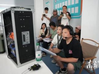 短剧《穿越管理局之女排魂》在江门台山市开机拍摄