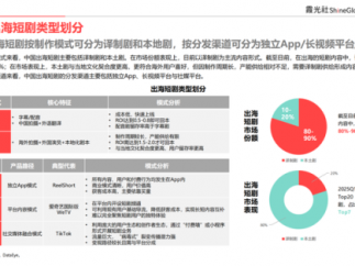 2025中国短剧出海报告：内容“新物种”，全球“闪电战”