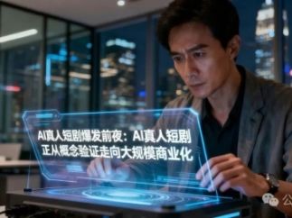 AI真人短剧爆发前夜：AI真人短剧正从概念验证走向大规模商业化