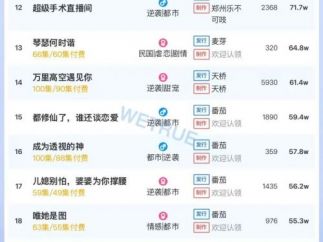 10月13日付费短剧大盘4516万：《不要对她说》连续两天第一
