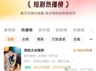 短剧《怪她太会撒娇》制作厂牌：过儿短剧