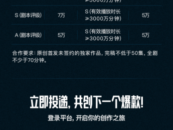 腾讯视频正式上线竖屏短剧剧本合作开放平台