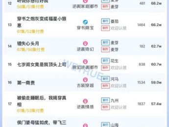 11月11日付费短剧大盘4459万：《归途似海深》第一