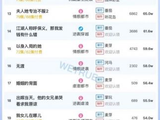 11月22日付费短剧大盘4471万：《何须相守到白头》第一