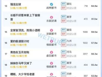 12月6日付费短剧大盘4374万：《白雾尽头无归人》第一