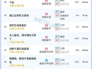 12月11日付费短剧大盘4302万：《跨年夜，我和婆婆惊艳全场》第一