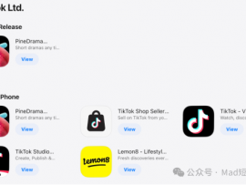 美国红果短剧来袭？TikTok低调上线Pine Drama